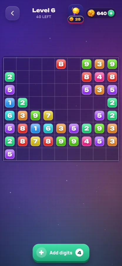 Tenly: digits added to the end of the board
